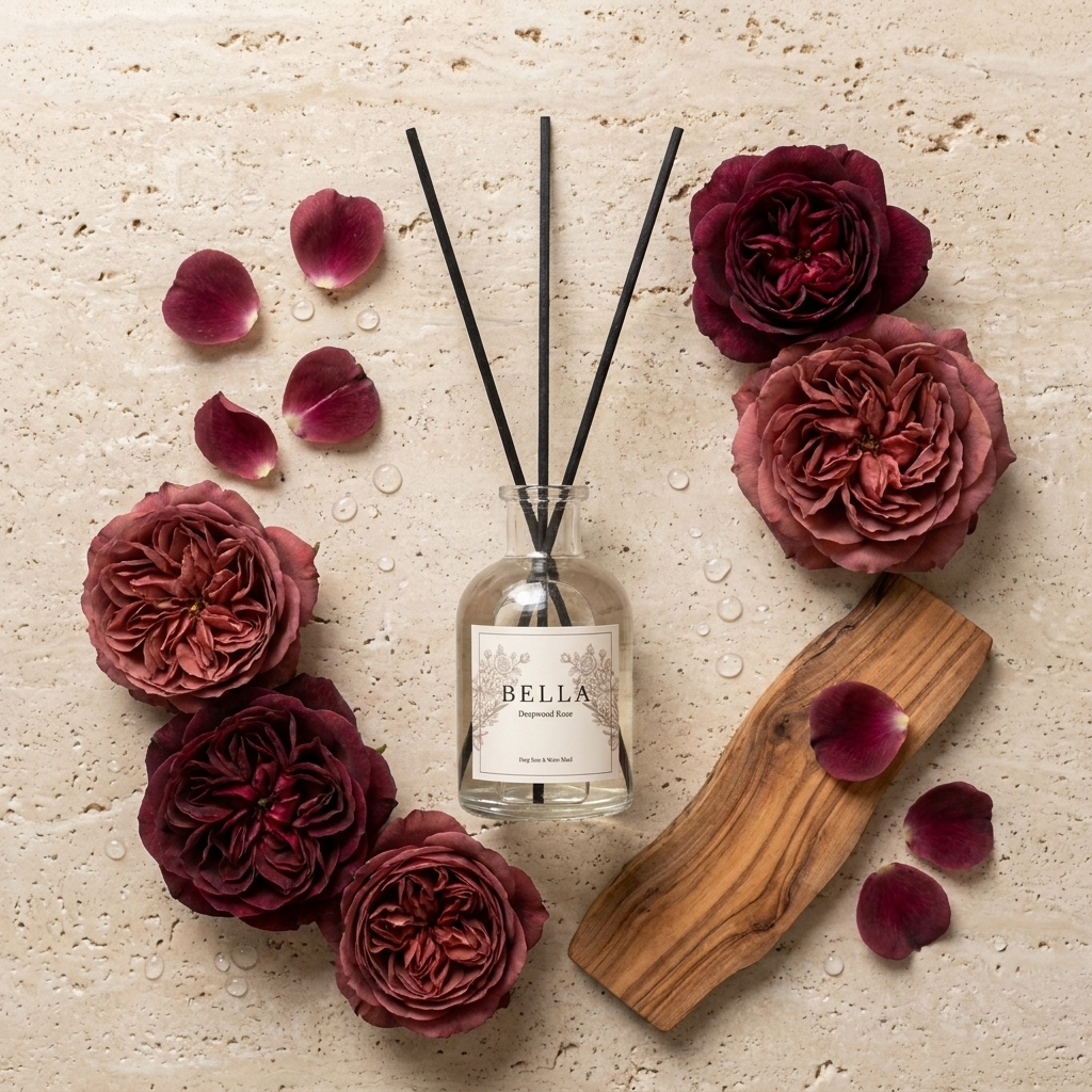 深木玫瑰 flatlay